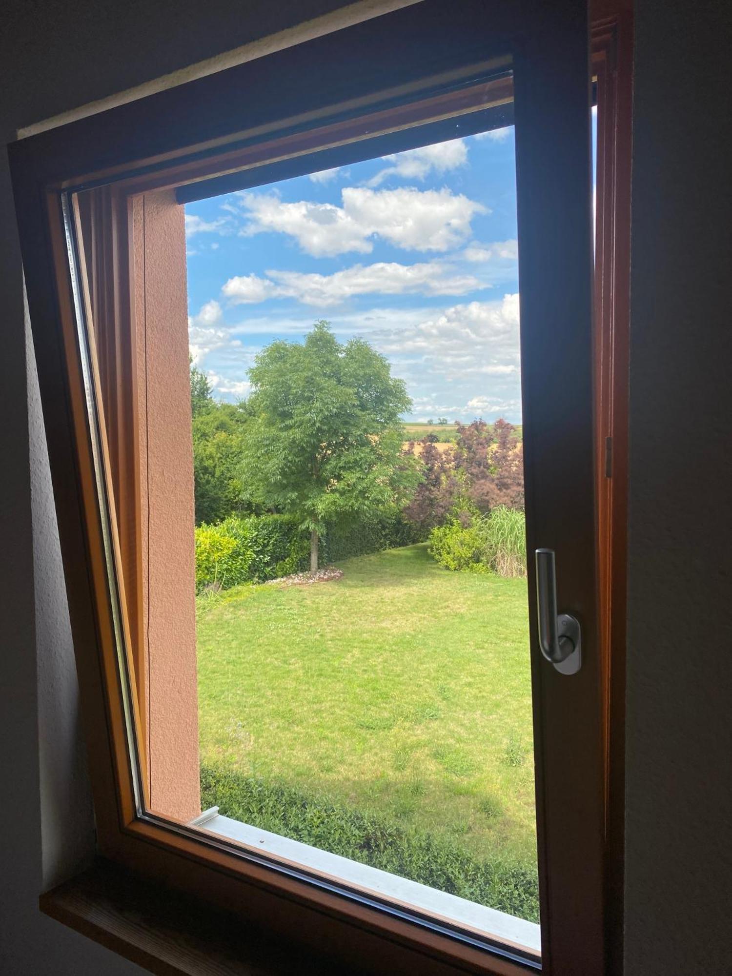 Maisonette-Ferienzimmer Am Backhausgarten Flonheim Eksteriør bilde